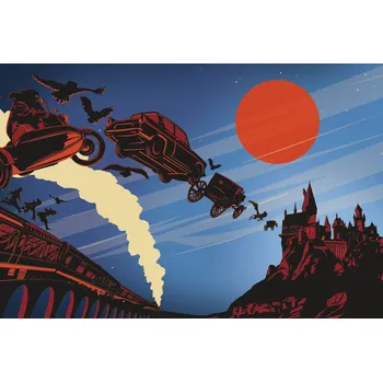 Plakát Plakát, Obraz - Harry Potter - Transport to Hogwarts