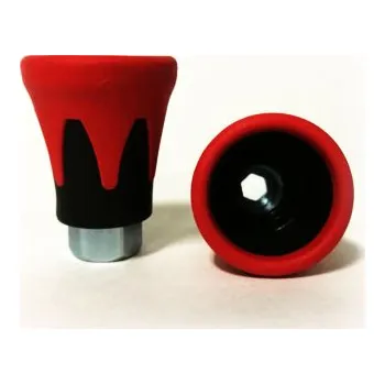 Příslušenství pro vysokotlaký čistič OEM Krytka vysokotlaké trysky 1/4" se šroubením, pozink - červeno/černá