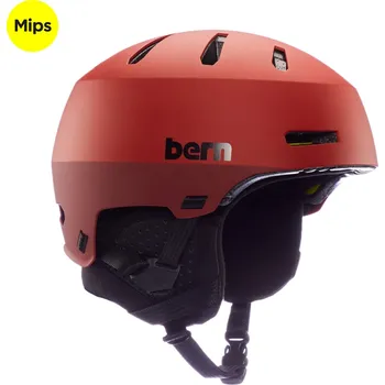 Helma na snowboard Bern Macon 2.0 Mips matte cranberry tonal S (52-55,5 cm) 2024 - Odesíláme do 24 hodin