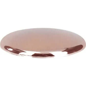 Přepadová krytka pro umyvadlo měděný odstín