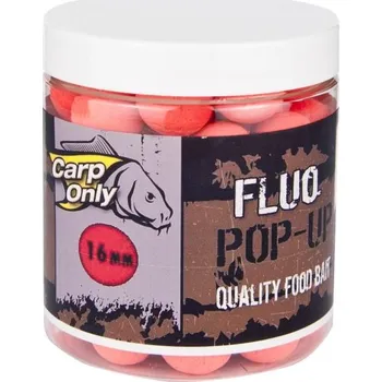 Boilies CARP-ONLY Plovoucí boilies CARP ONLY Fluo Red 80g Varianta: FLUO POP UP BOILIE RED 16MM 80G