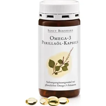 Přírodní produkt Sanct Bernhard Omega 3 Perilla olej 500 mg 150 kapslí