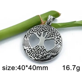 Šperk Strom života 40x40mm - ocelový přívěsek
