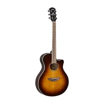 Akustická kytara Yamaha APX600 Flamed Maple Tobacco Brown Sunburst