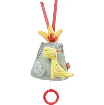 Hračka na kočárek FEHN Baby Happy Dino sopka s dinosaurem