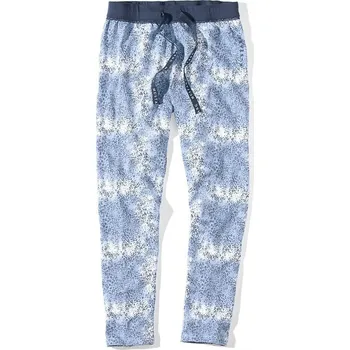 Dámské pyžamo MUSTANG Dámské modré kalhoty s jemným vzorem LEOLINE L 6197_1701.998