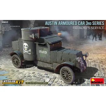 Plastikový model 1/35 AUSTIN Arm.Car 3rd series, Freikorps Service