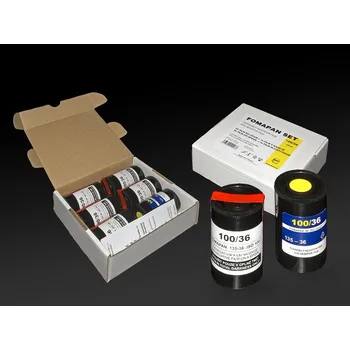 FOMAPAN 100 - 135 set.6x film 35 mm/36 on spool + 1 cartrige
