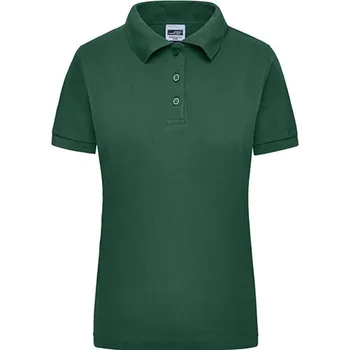 Dámské tričko James&amp;Nicholson Dámská polokošile JN803 Dark Green M