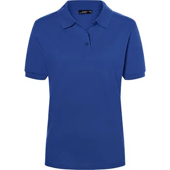 Dámské tričko James&Nicholson Dámská polokošile JN071 Dark Royal XL