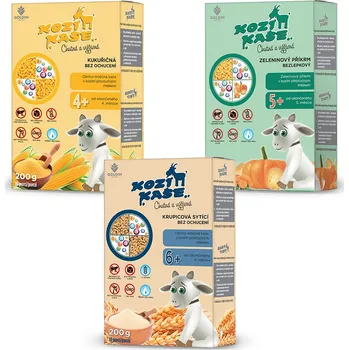 Kozí kaše multipack nový mix 3x200g