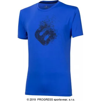 Triko krátké pánské Progress COMMANDER, modré Velikost: L