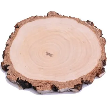 Svícen Dřevěný plátek 11-12 cm