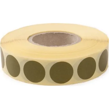 Terč na sportovní střelbu Zálepky 19mm zelené - 2000ks