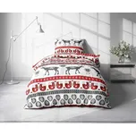 Flanelové povlečení Vánoční jelen a…