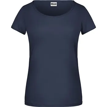 Dámská móda James&amp;Nicholson Dámské triko JN8001 Navy L