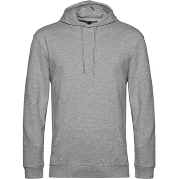Pánská mikina B&amp;C Unisex mikina WU03W Heather Grey XS