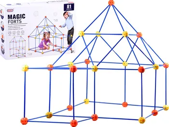 ostatní stavebnice Dětská stavebnice stavění pevnosti 81 dílků