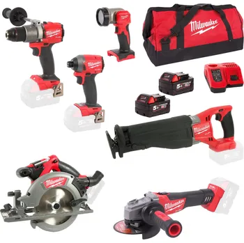 Sada nářadí Milwaukee M18 FPP6C2-502B