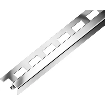 ukončovací lišta Acara AAEC 90 ukončovací profil 10 x 9 x 2500 mm nerez