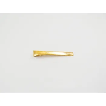 umělá květina Sponka krokodýl 9,7 cm zlatá