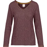 PIP Studio Tricy top dlouhý rukáv Leafy Dots hnědá Velikost: L 51.511.456/L