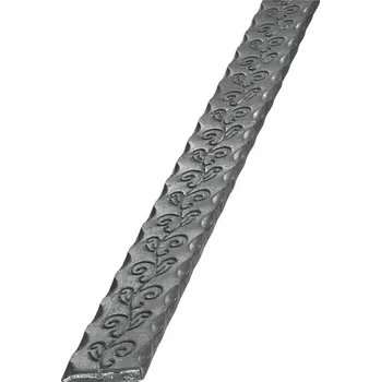 K 5572 - kovaná plochá ocel réva, pásovina, kovaný prvek pro kovářské ploty, brány, branky, zábradlí a mříže
