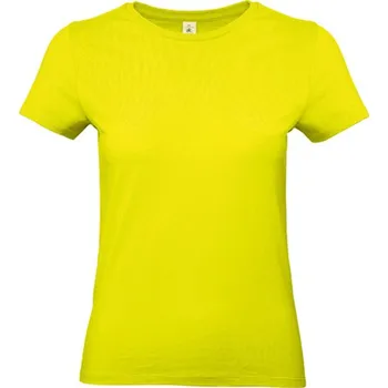 B&amp;C Dámské triko TW04T Pixel Lime L