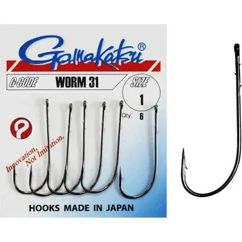 Rybářský háček Gamakatsu háčky Worm 31 2