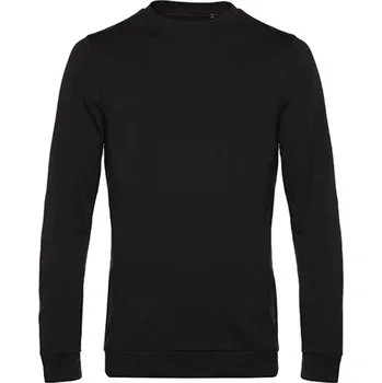 Pánská mikina B&amp;C Unisex mikina WU01W Black Pure 3XL