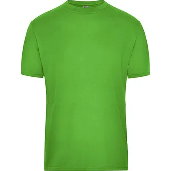 Pánské tričko James&Nicholson Pánské triko JN1808 Lime Green L