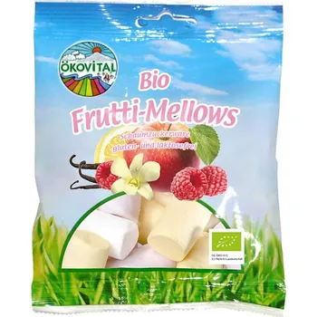 Bonbon ÖKOVITAL Bio ovocné marshmallow ÖKOVITAL 80 g