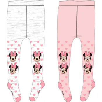Minnie Mouse - licence Dívčí punčocháče - Minnie Mouse 52369875, světle šedý melír Barva: Šedá, Velikost: 128-134