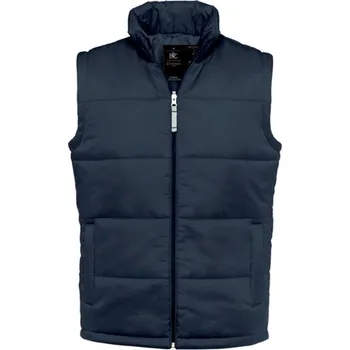 Pánská vesta B&C Bodywarmer Pánská prošívaná vesta JM930 Navy XL