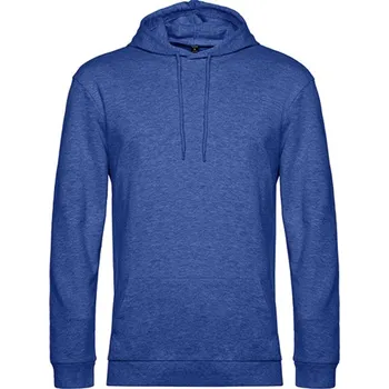 Pánská mikina B&amp;C Unisex mikina WU03W Heather Royal Blue 3XL