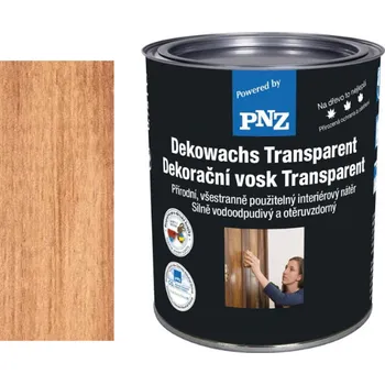 Olej na dřevo PNZ Dekorační vosk Transparent 2,5l ořech + dárek k objednávce nad 1000Kč