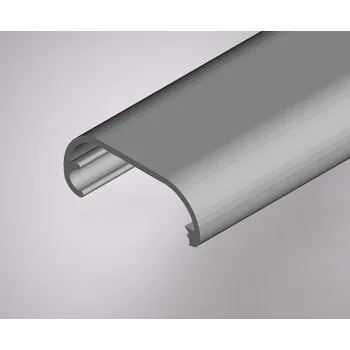 Stavební profil DENCOP vrchní profil elox 32mm /řez45°/ 5319 (6m)