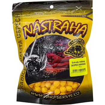 Návnadová surovina Carpservis Extrudy měkké - 35 g/skopex-ananas