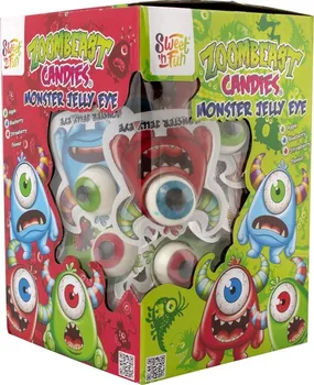 bonbony Sweet N' Fun Zoombeast Candies Monster Jelly Eye 80x 7 g