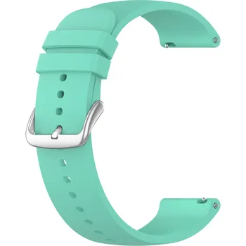 Řemínek na hodinky LAVVU Tyrkysový silikonový řemínek na hodinky LS00T Šířka řemínku: 18mm