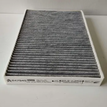 Kabinový filtr Kabinový filtr s aktivním uhím originál Citroen Peugeot 647945 voz. C5, C6, 407