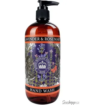 Mýdlo Tekuté mýdlo na ruce English Soap Company Lavender & Rosemary – levandule a rozmarýn, 500 ml