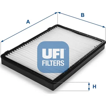 Ventilátor topení a klimatizace Filtr, vzduch v interiéru UFI 53.151.00