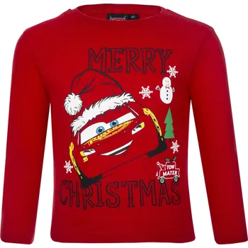 Chlapecké tričko Auta - Cars - licence Chlapecké tričko - Auta HU1323, červená Barva: Červená, Velikost: 104