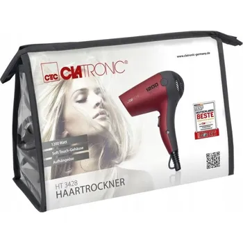 Cestovní fén Clatronic HTD 3428 červený