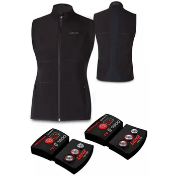 Lenz Heat Vest 1.0 Set černá XL Pánská vesta Lenz Heat Vest 1.0 Set černá XL