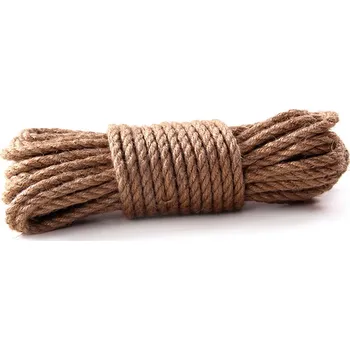 Konopný bondage provaz – tl. 0.6 cm 5 metrů