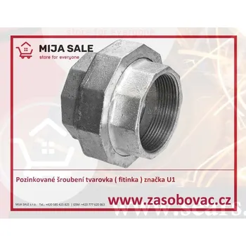Fitinka 330 FF - 5/4" ( 1-1/4" ) - Pozinkované šroubení tvarovka ( fitinka ) značka U1 / ČSN138260