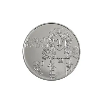 Česká mincovna 100. výročí otevření Obecního domu v Praze 200 Kč 2012 stříbrná mince Proof 13 g