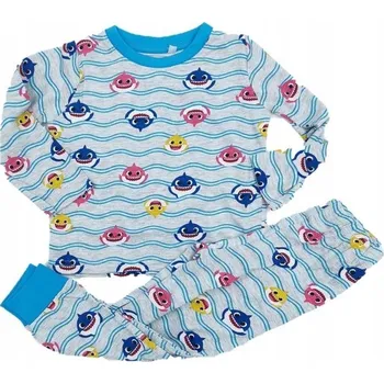 Bing Pyžamo BABY SHARK dlouhé modré Velikost: 116